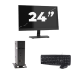 Atrust t176 USFF - Intel Atom x5-E8000 - 8GB RAM - 256GB SSD - Windows 11 + 1x 24 inch Monitor