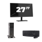 Atrust t176 USFF - Intel Atom x5-E8000 - 8GB RAM - 256GB SSD - Windows 11 + 1x 27 inch Monitor