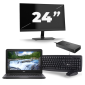 Dell Latitude 3310 - Intel Core i3-8th Generation - 13 inch - 8GB RAM - 256GB SSD - Windows 11 + 1x 24 inch Monitor