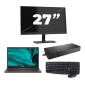 Dell Latitude 3420 - Intel Core i3 11th Generation - 14 inch - 16GB RAM - 256GB SSD - Windows 11 Home + 1x 27 inch Monitor