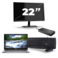 Dell Latitude 5411 - Intel Core i5-10th Generation - 14 inch - 8GB RAM - 256GB SSD - Windows 11 + 1x 22 inch Monitor
