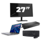 Dell Latitude 5420 - Intel Core i7 11th Generation - 14 inch - 16GB RAM - 256GB SSD - Windows 11 Home + 1x 27 inch Monitor