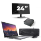 Dell Precision 3550 - Intel Core i7-10th Generation - 15 inch - 8GB RAM - 256GB SSD - Windows 11 + 1x 24 inch Monitor