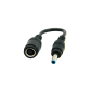 adapter plug for HP Female 7.4x5.0mm/ HP Male 4.5x3.0mm with center pin