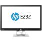 HP EliteDisplay E232 - 23 inch - 1920x1080 - DP - HDMI - VGA - Black