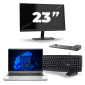 HP ProBook 640 G8 - Intel Core i5 11th Generation - 14 inch - 16GB RAM - 256GB SSD - Windows 11 + 1x 23 inch Monitor