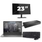 HP ZBook Firefly 15 G7 - Intel Core i7-10th Generation - 15 inch - 8GB RAM - 256GB SSD - Windows 11 + 1x 23 inch Monitor