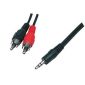 Cablexper Jack 3.5mm to RCA cinch Stereo, 5.0m