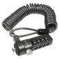 LogiLink PC/Notebook Combination Lock (spiral cable), length 1.8m, black