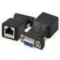 RJ45 female to VGA female adapter