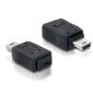 USB micro female to mini male adapter