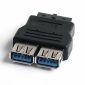 USB 3.0 Pinheader to 2x USB A