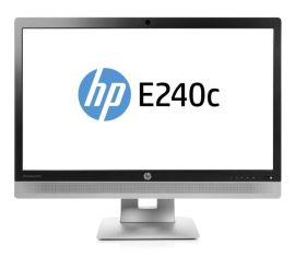 HP EliteDisplay E240c - 24 inch - 1920x1080 - DP - HDMI - VGA - Gray
