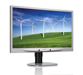 Philips Brilliance 241B4LPYCS - 24 inch - 1920x1080 - DP - DVI - VGA - Silver