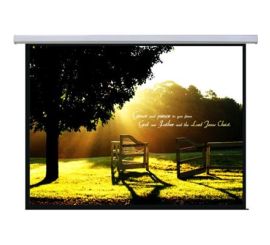 72" Electrically Rollable Projection Screen